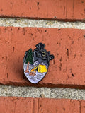Camping Heart - Anatomical Adventure Enamel Pin