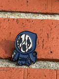 Ghostface Scream Mask Enamel Pin