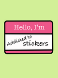 Addicted to Stickers Sticker Book