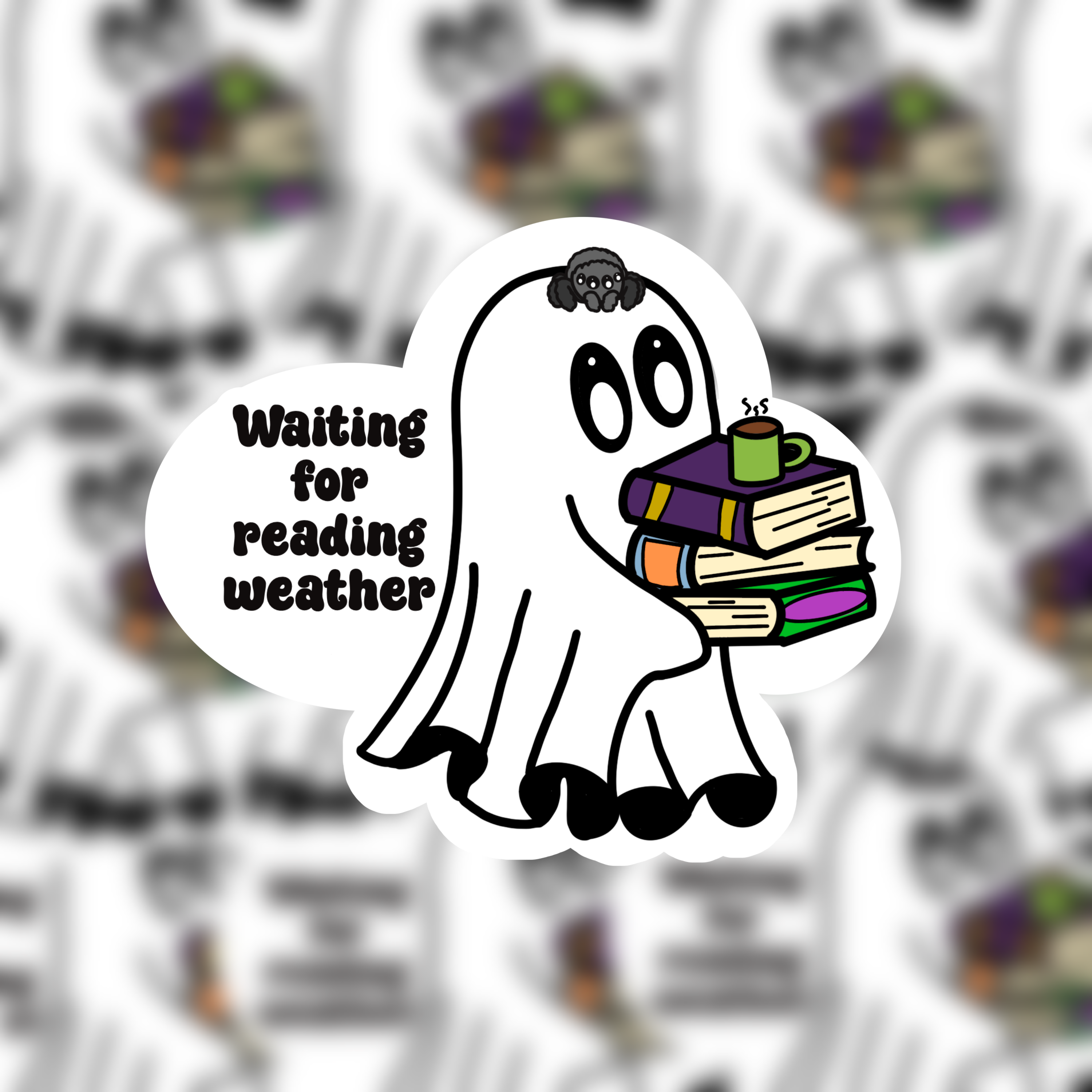 Reading Weather Spooky Cutie Sticker